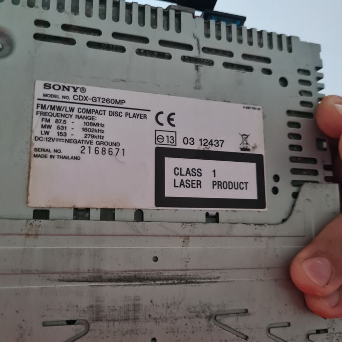 Sony CD player auto cu aux