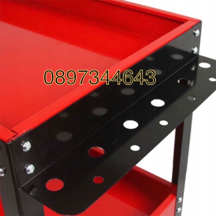 Количка за инструменти на 3 нива