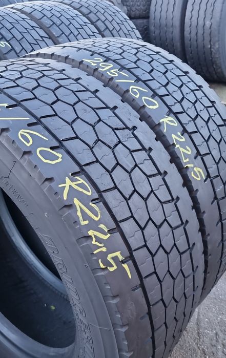 2 Sau (4) Anvelope (MOTRICA) Bridgestone  295/60 R22.5 M/S impecabile