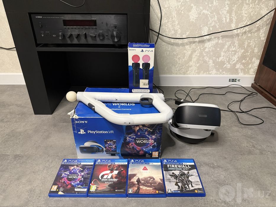 PS 4 VR + VR игры полный комплект