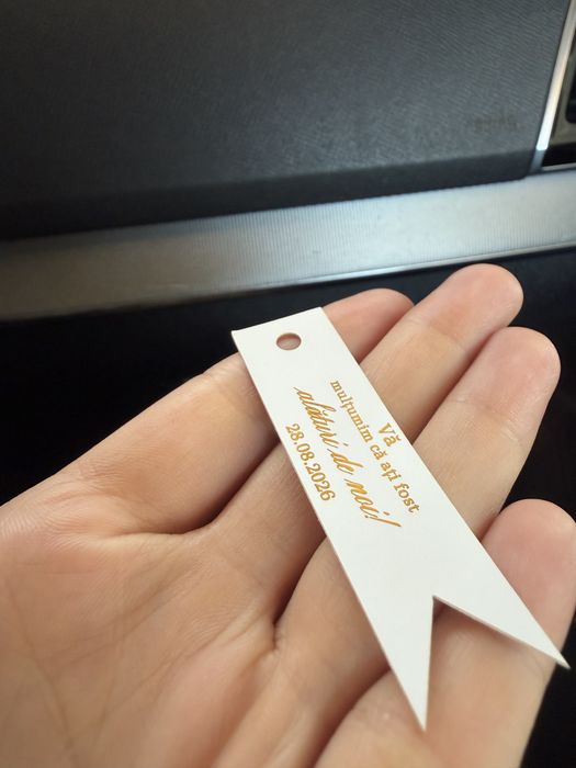 Etichete pentru nunta/botez  deja personalizate