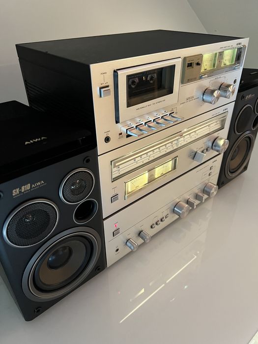 Linie AIWA, Amplificator Aiwa 8100, Tuner Aiwa 9300, deck Aiwa M100