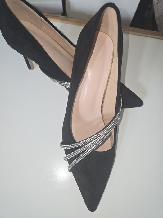 Pantofi stileto cu toc de 10 cm,8 cm
