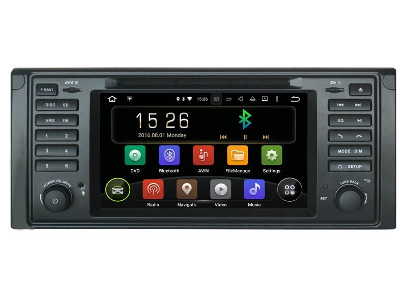 Мултимедия GPS андроид за BMW E39 X5 E53 Е46 android навигация бмв