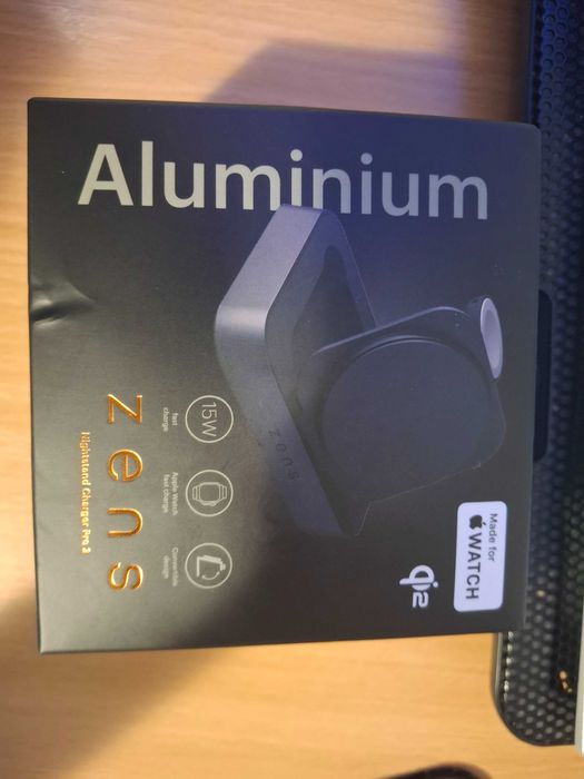 Incărcător wireless ZENS Nightstand Charger Pro2 15W-compatibil Apple