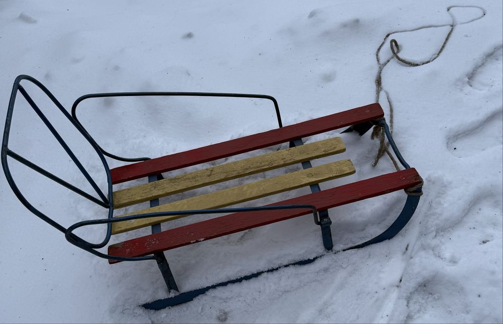 Санки СССР есть спинка КРЕПКИЕ 5000т