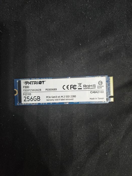 SSD 256 GB Patriot
