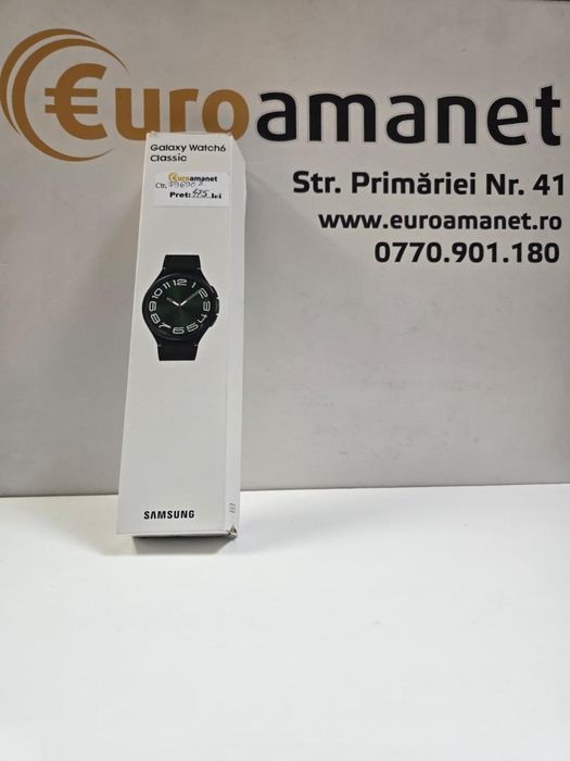 Samsung Galaxy Watch6 Classic, 47mm, BT, Black -P-