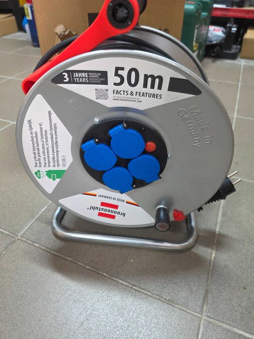 Prelungitor tambur IP44, Brennenstuhl, 25m sau 50m