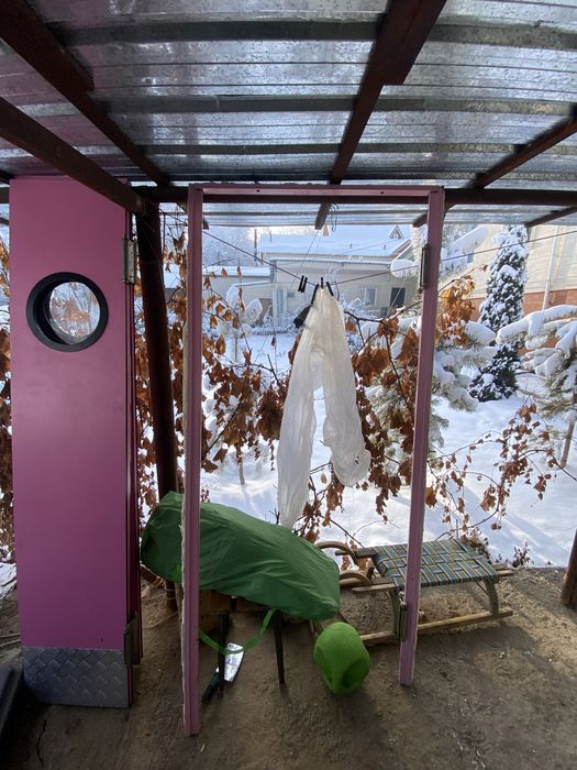 Дверь мятниковая