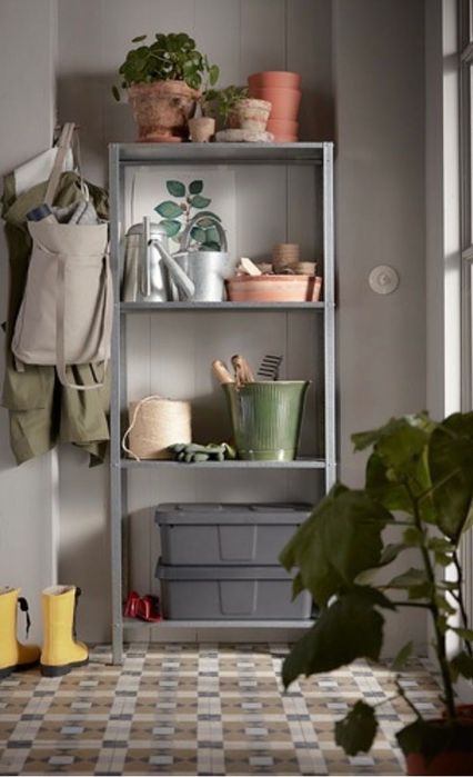 Стеллаж напольный IKEA, HYLLIS