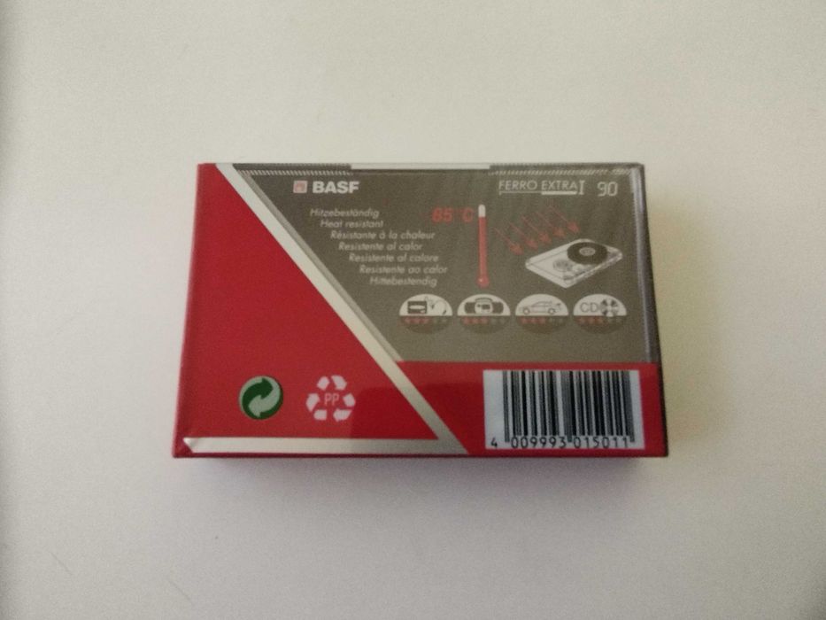 Caseta audio  BASF 90 Ferro Extra I IEC I , NOU