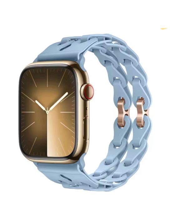 Curea Zale Silicon Detasabil Ceas Apple Watch Husa Folie Silicon
