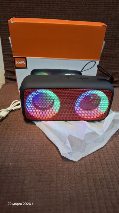 Блутут колонка NB-051 с Радио, USB, TF