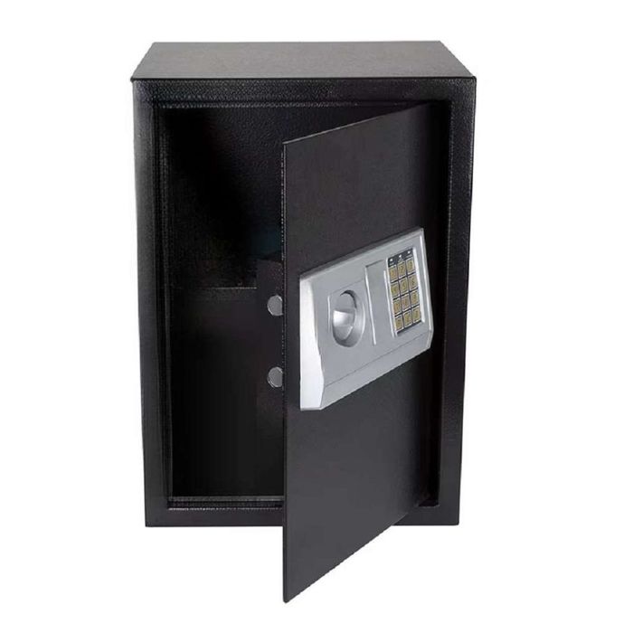 Електронен сейф 43L с аварийни ключове и монтажни болтове – Сигурност