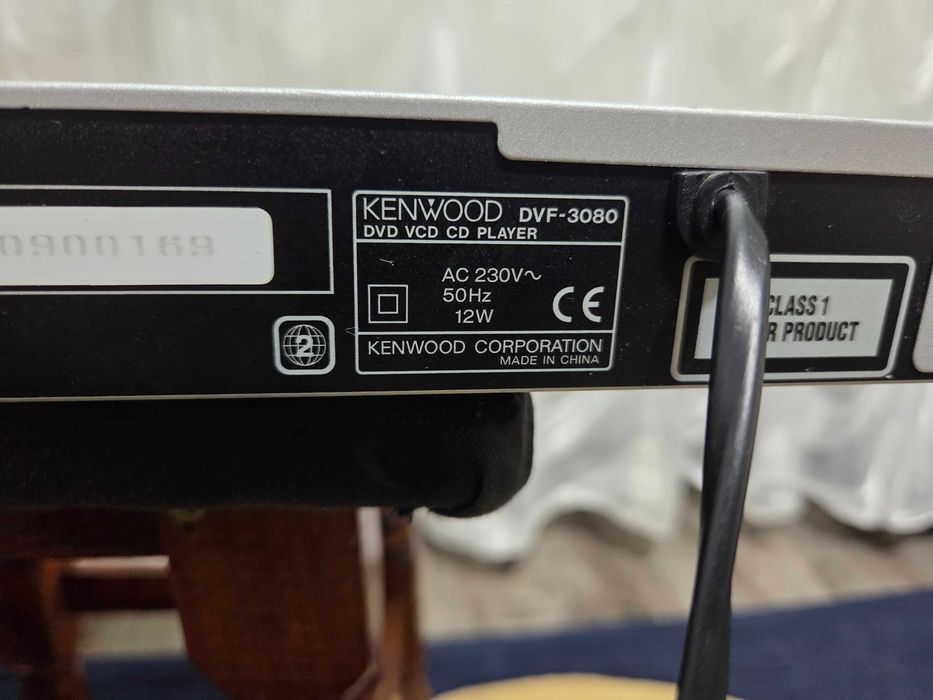 CD Player DVD Player Kenwood DVF-3080 Progressive Scan MP3 WMA CD VCD