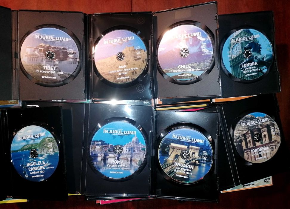 DVD FILME Documentare DeAgostini Călătorii fascinante În jurul lumii