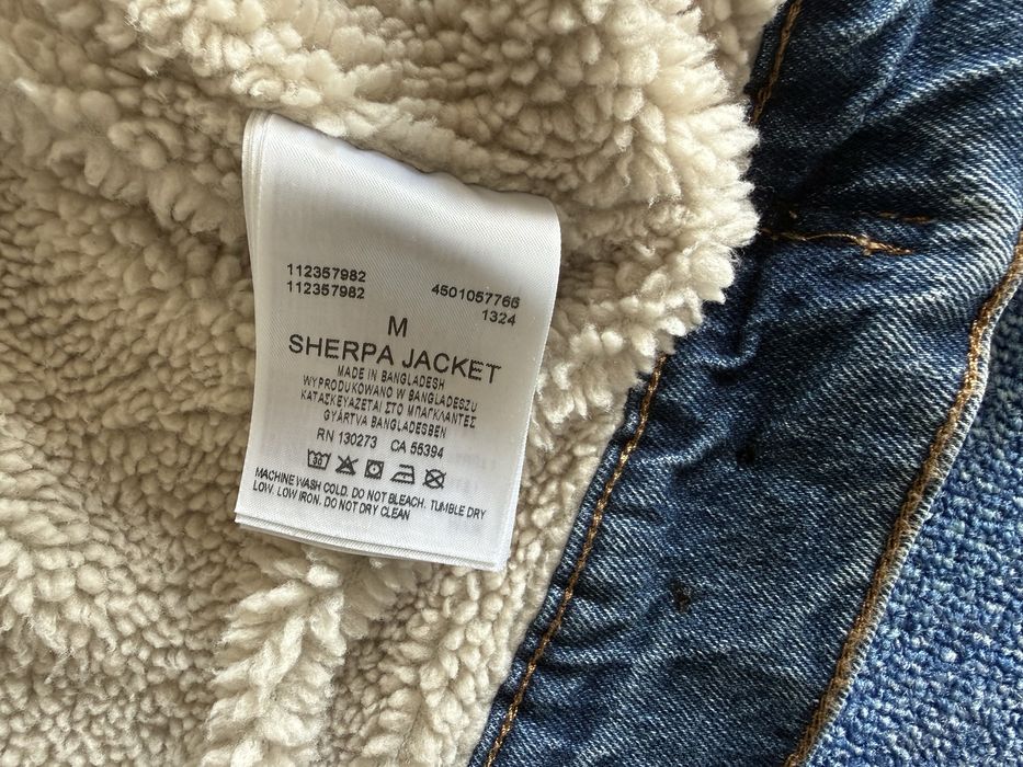 LEE Sherpa  Trucker Jacket ОРИГИНАЛНО мъжко зимно яке/теди/шерпа - М/L