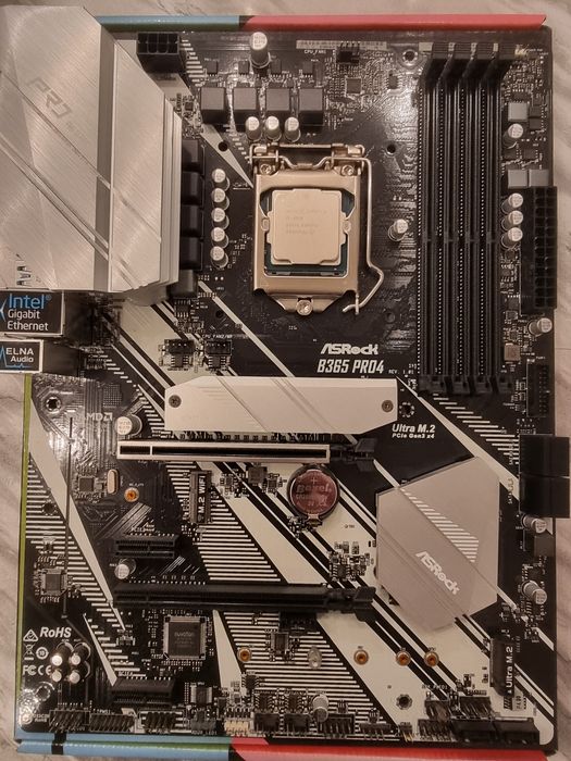 Комплект ASRock B365 PRO4 + Intel Core I5 9500