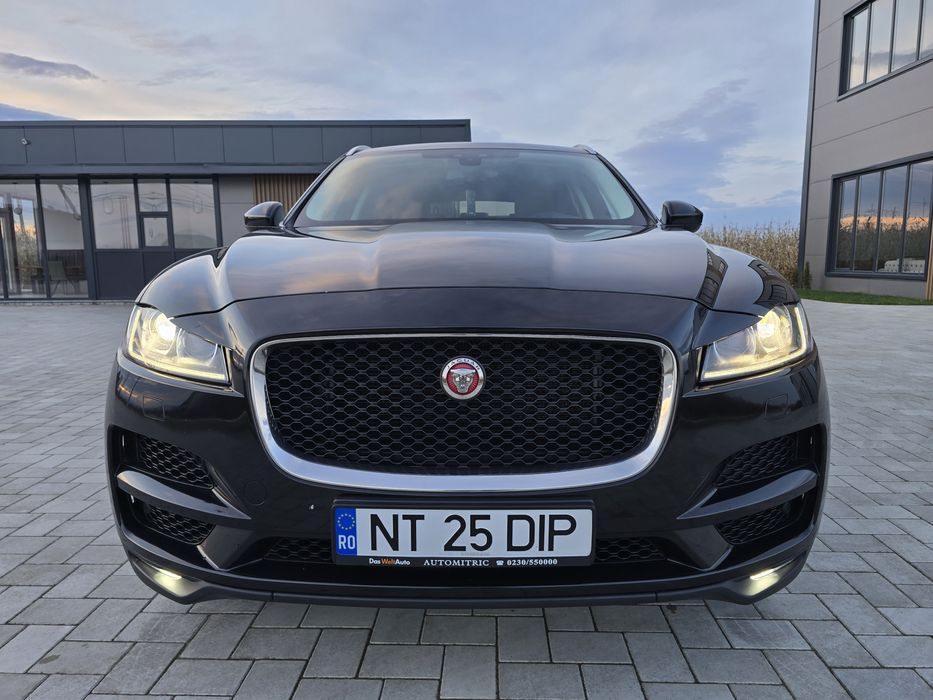 Jaguar F-Pace, 3.0 Bi-turbo, 300 Cp, An 2018, 4x4, Ireproșabil  !!