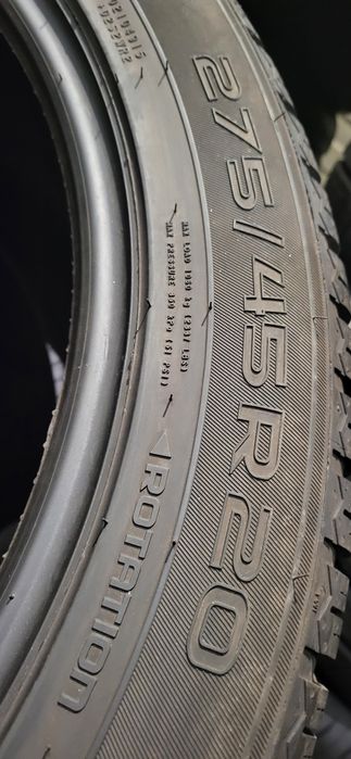 2 anvelope 275 45 20 nokian wr suv 4 2021