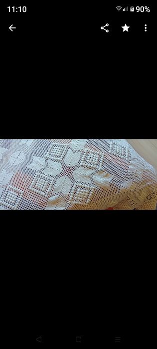 Ръчно плетено покривало