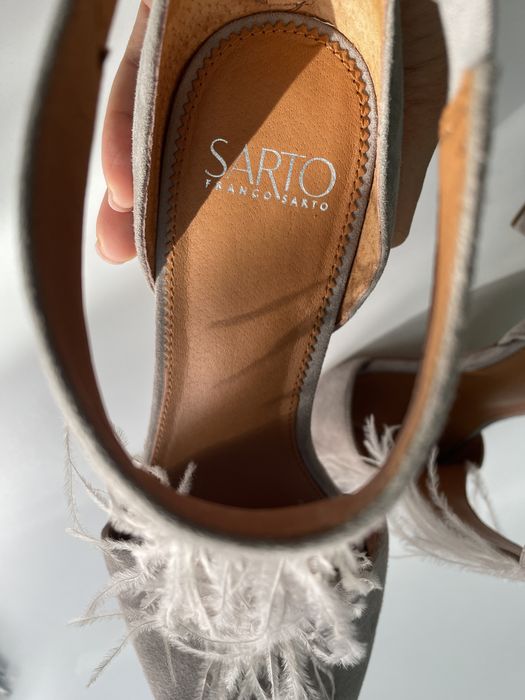 Новые Босоножки Franco Sarto, натуральная замша и кожа