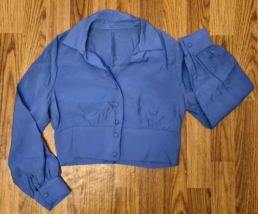 Брючный костюм женский синий Waikiki