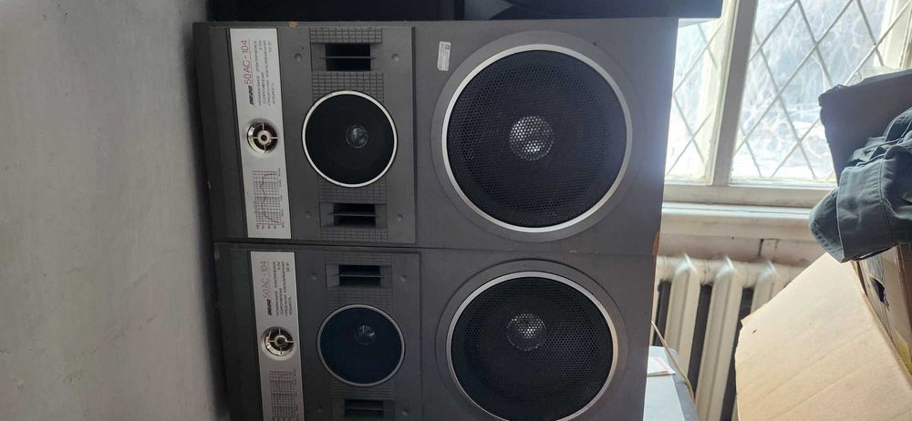 Колонки  музыкальные Вега