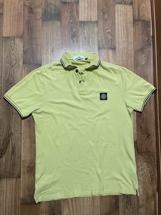 Stone island slim fit polo shirt