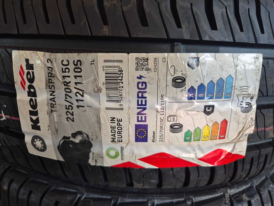 Anvelope de VARA - 225/70/15C 112/110S - KLEBER Transpro 2 - NOU - DOT 2023 !