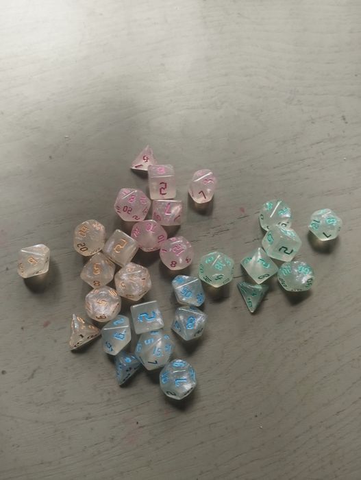 Кубики для Dungeons and dragons