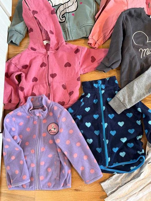 Голям лот дрехи за момиче есен/зима 86/92 - 50+ части 2.80 лв на дреха