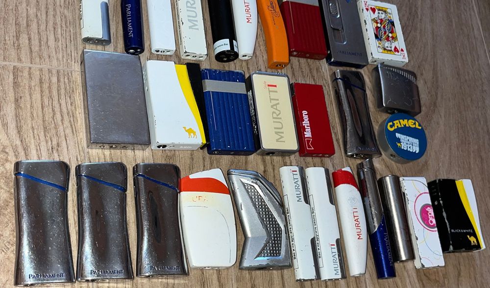 Метални рекламни запалки незаредени по 2 лв