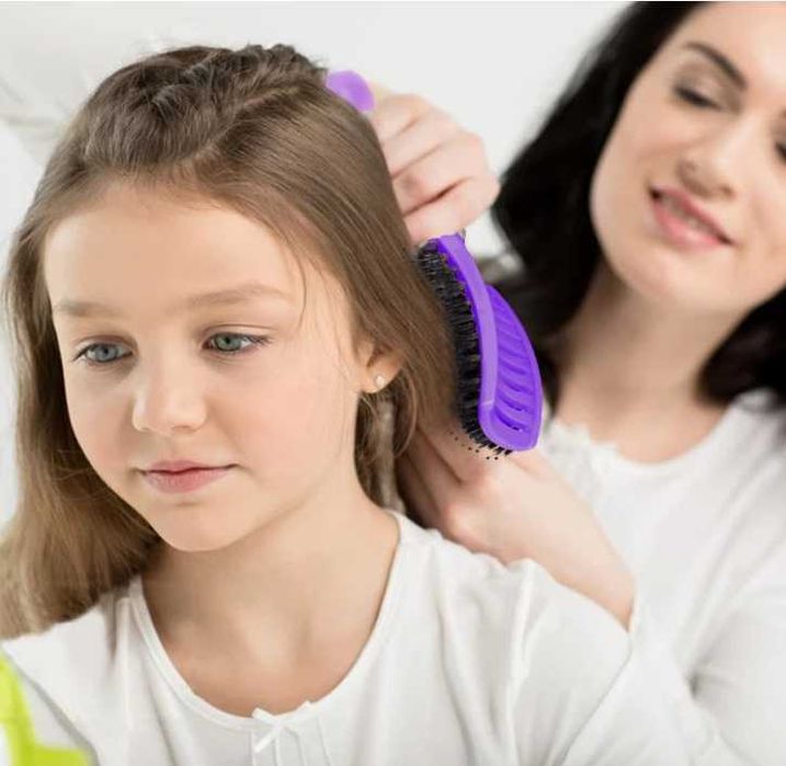 Peria MOV Descalceste parul, masajul scalpului, toate tipurile de par