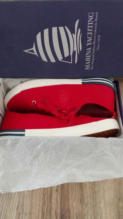 Marina Yachting нови оригинални дамски платнени кецове - размер 40