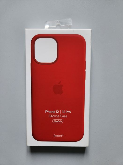 iPhone 12 / 12 Pro Silicone Case (MagSafe) — (PRODUCT)RED