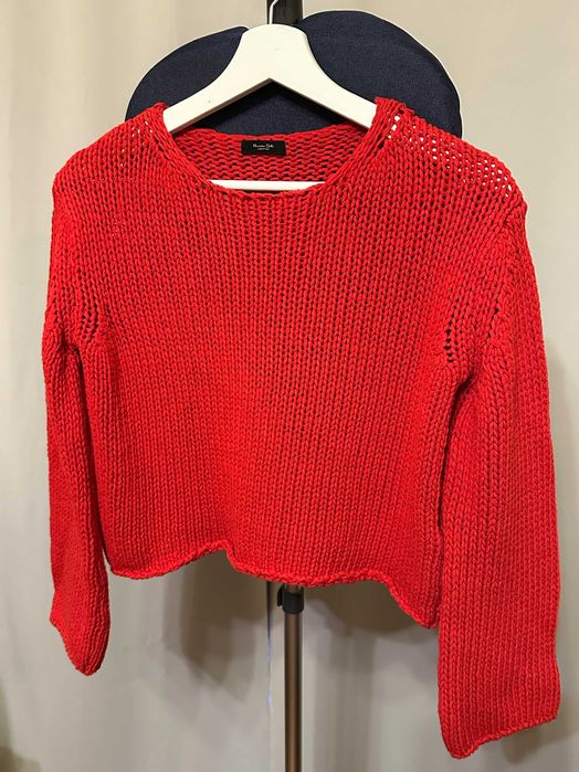 Памучен пуловер от Massimo Dutti