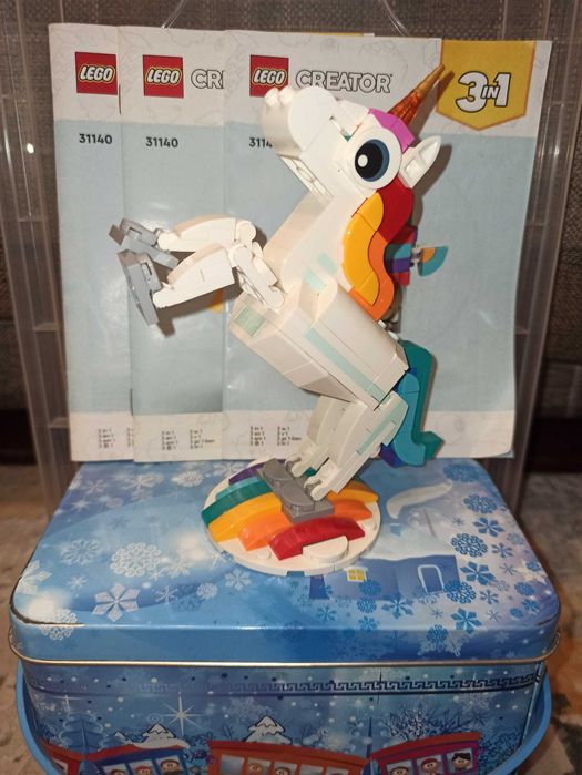 Лего (lego creator 31140), 3 в 1 Волшебный единорог