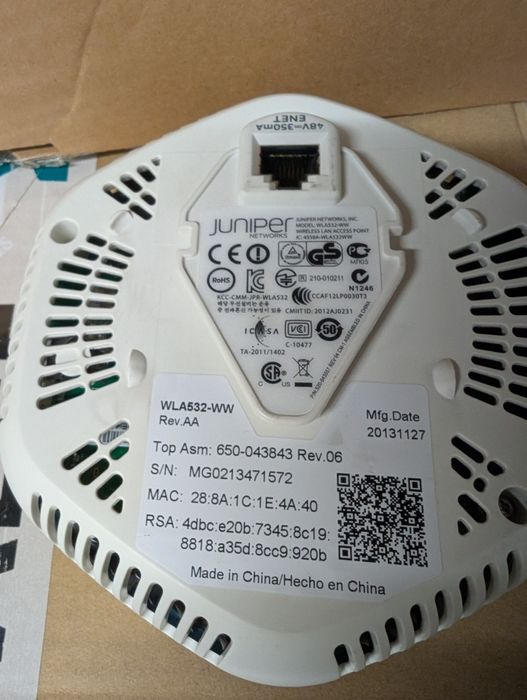 Juniper WLA532 Wireless AP