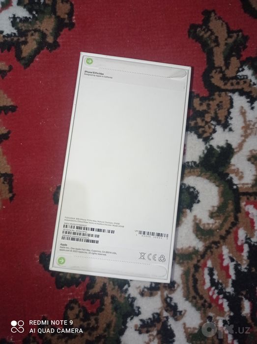 iPhone 15pro max 256gb