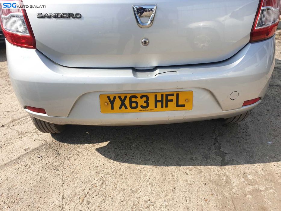 Hayon Haion Portbagaj Dezechipat FARA Luneta Geam Sticla Dacia Sandero 2 2012 - 2016 Culoare TED69 Gris Platine / Platinum Silver [C4562]