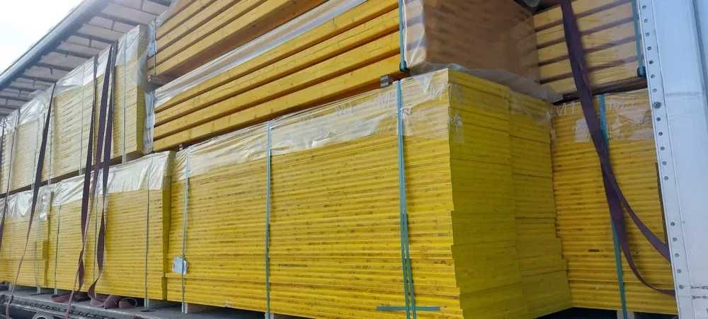 Placă cofraj galbenă MyWood 27mm – Discounturi la palet.