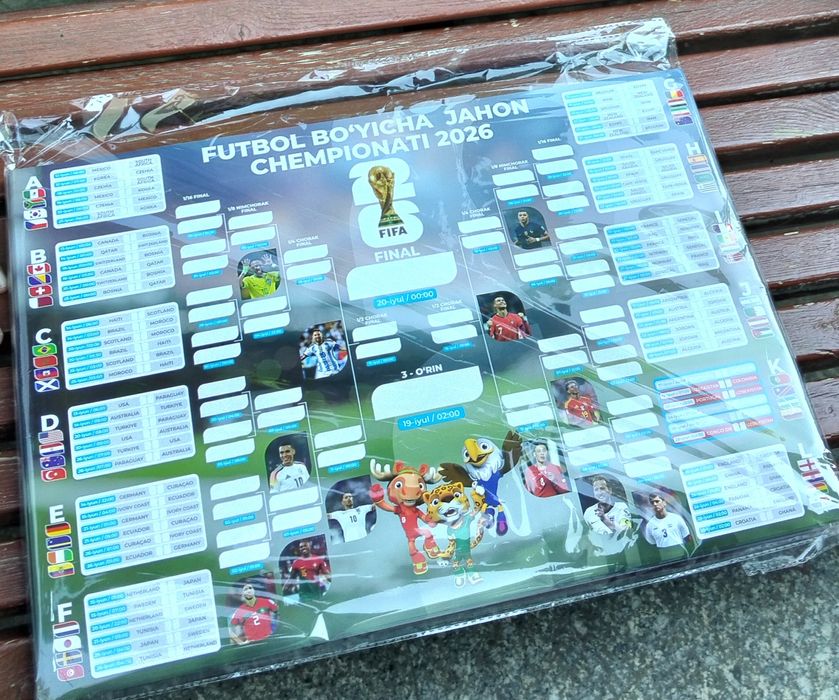 FUTBOL JAXON chempionati  2026  kalendari