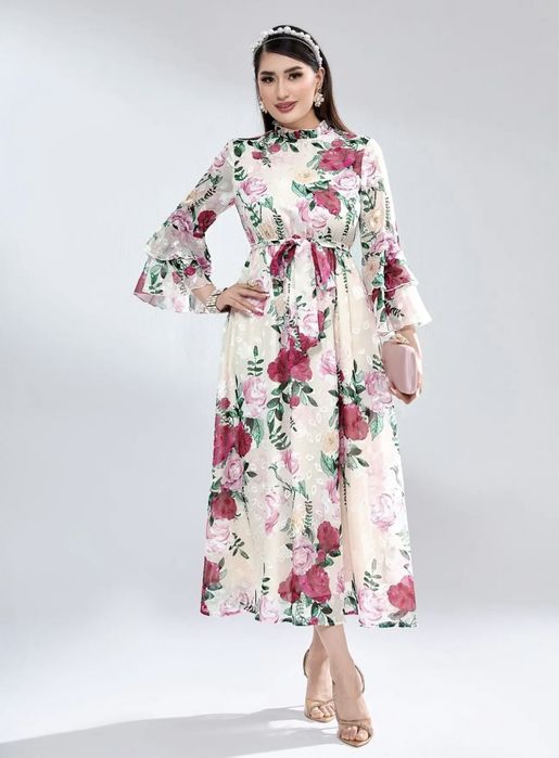 Rochie eleganta cu imprimeu floral