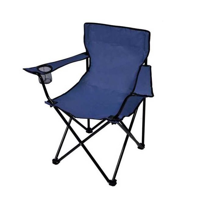 Стол за къмпинг Mercado Trade, Сгъваем, С калъф, Тъмносин