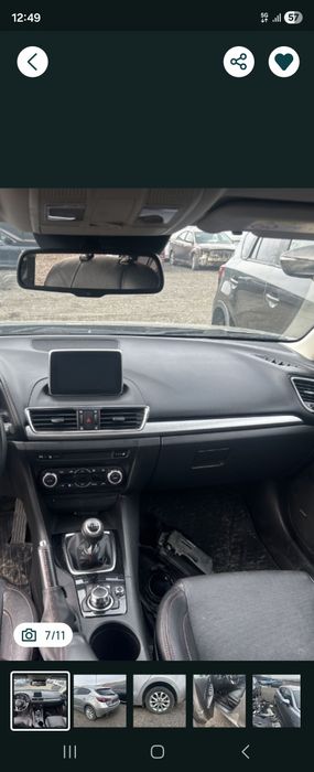 Ornament bord mazda 3