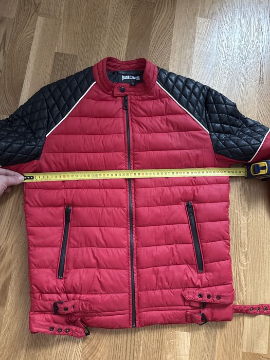 Just Cavalli пухено яке 100% оригинал!!! Размер 48 (м)