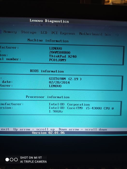 Продам ультрабук IBM core i5
