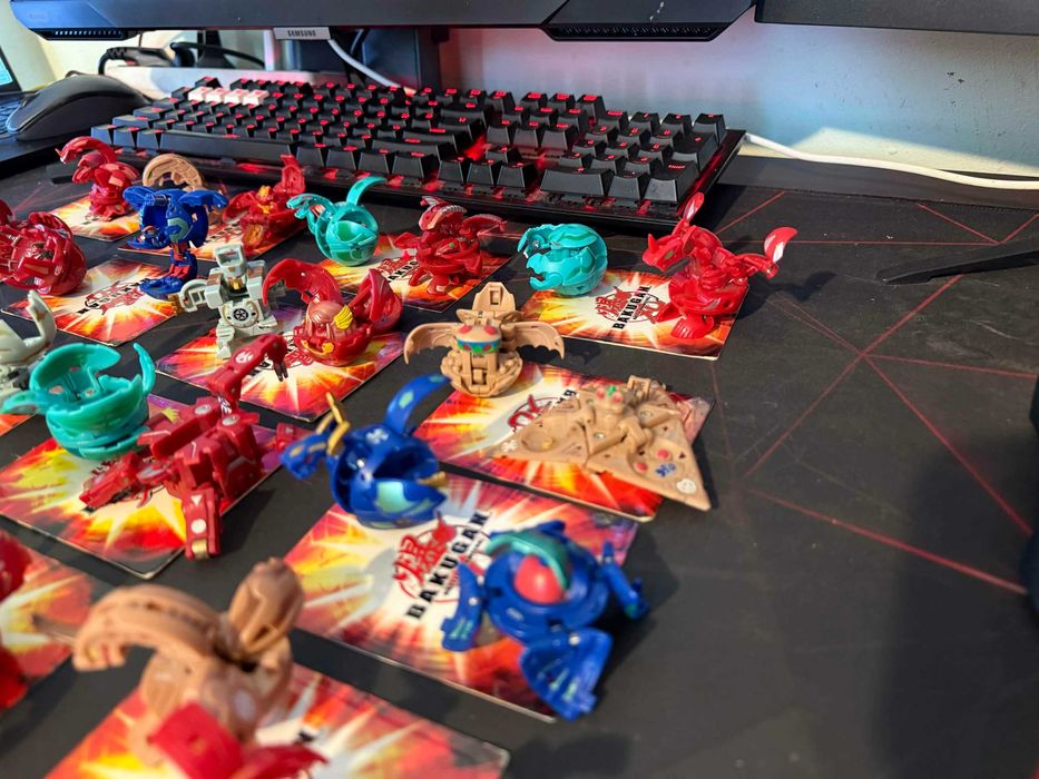 Много Bakugan-и от генерация 1
